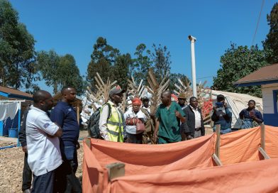 VISITE DU CTE (Centre de Traitement Ebola) DE KATWA