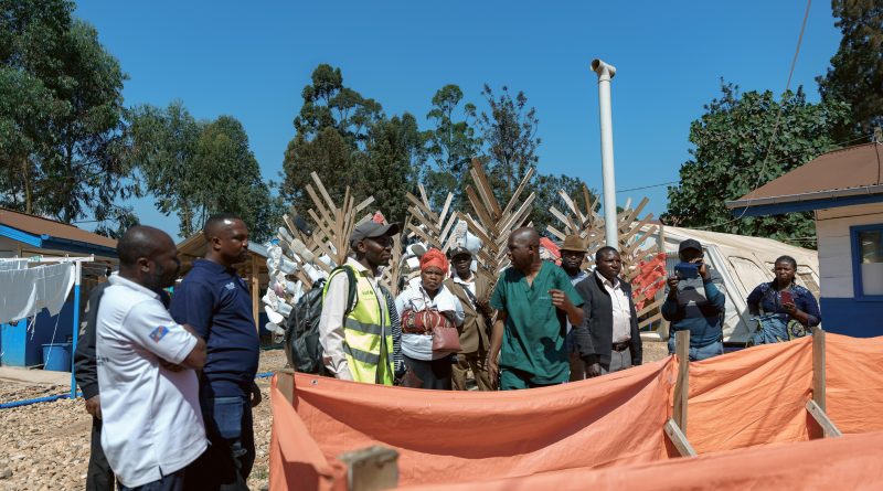 VISITE DU CTE (Centre de Traitement Ebola) DE KATWA