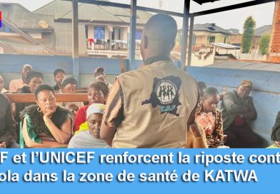 RIPOSTE CONTRE LA MVE DANS LA ZONE DE SANTE DE KATWA